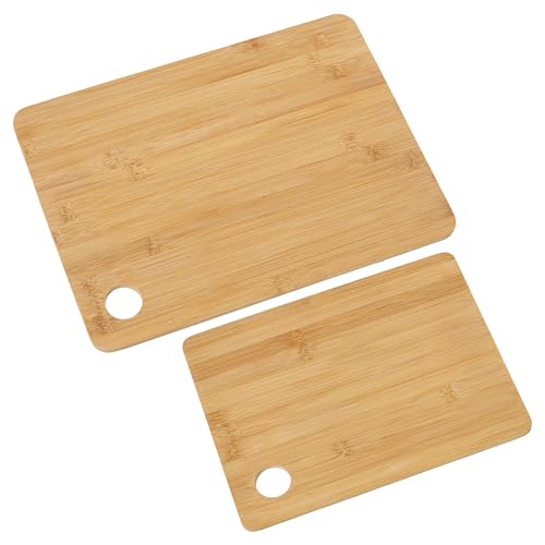 Set von 2 Schneidebrettern aus reifer Natur, 38 x 28 x 0,8 cm von DRW