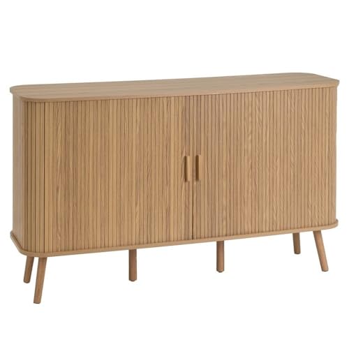 Sideboard mit 2 Türen aus MDF in Natur von DRW