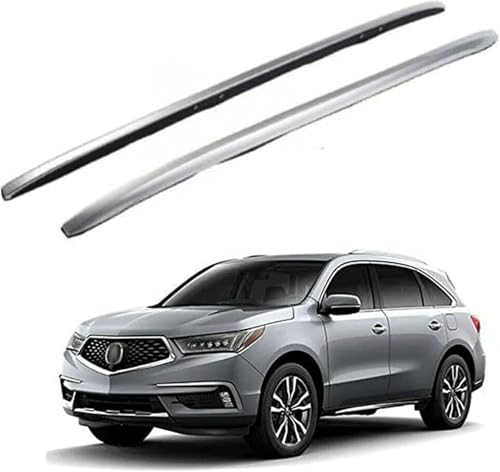 DRYFAL 2 Stück Auto Dachträger Längsstange für Acura MDX 2014-2021 Aluminium Dachträger Vertikale Stange Transport Reisezubehör von DRYFAL