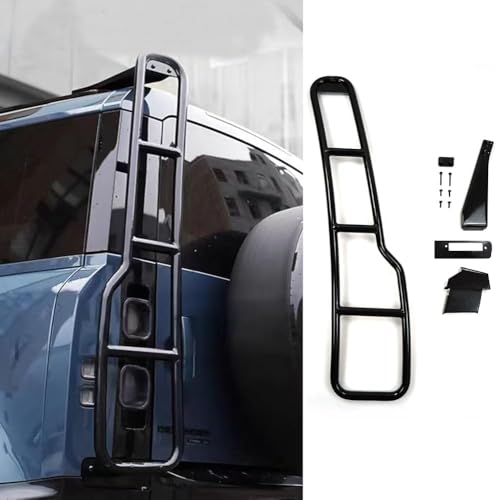 DRYFAL Auto Heckklappenleiter zum Klettern Für Land Rover Defender 90 110 130 2020-2024 Auto Heckklappe Leiter Schwanz Tür Leiter Hintertürleiter Passend DRYFAL Auto Heckklappenleiter zum Klettern Für Land Rover Defender 90 110 130 2020-2024 Auto Heckklappe Leiter Schwanz Tür Leiter Hintertürleiter Passend von DRYFAL