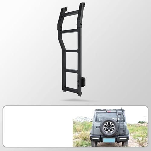 DRYFAL Auto Heckklappenleiter zum Klettern Für Suzuki Jimny JB64 JB74 2019-2024 Auto Heckklappe Leiter Schwanz Tür Leiter Hintertürleiter Passend DRYFAL Auto Heckklappenleiter zum Klettern Für Suzuki Jimny JB64 JB74 2019-2024 Auto Heckklappe Leiter Schwanz Tür Leiter Hintertürleiter Passend von DRYFAL