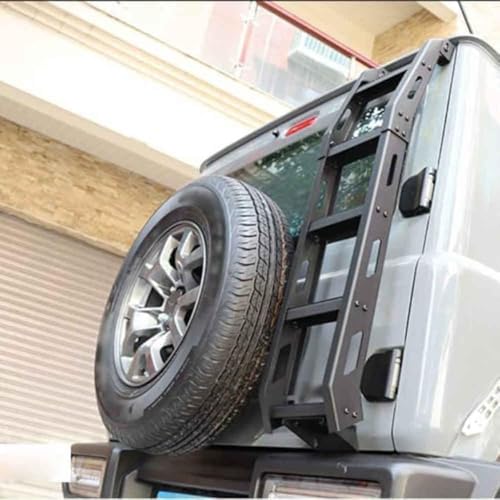 DRYFAL Auto Heckklappenleiter zum Klettern Für Suzuki Jimny JB64 JB74W 2019 2020 Auto Heckklappe Leiter Schwanz Tür Leiter Hintertürleiter Passend von DRYFAL