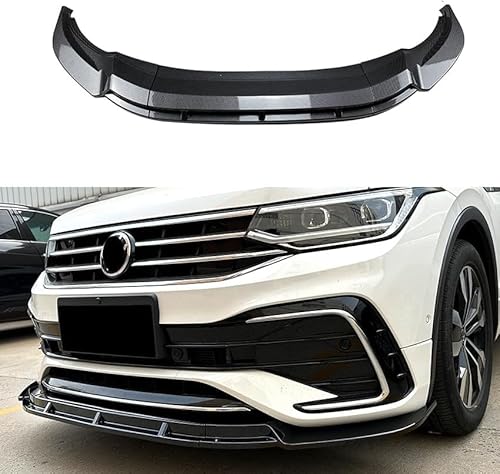 DRYFAL Frontlippe Spoiler für VW Tiguan L Tiguan R Line 2021 2022 2023+ Auto Frontstoßstange Splitter Lip Spoiler Frontspoiler Protector Kits Frontspoilerlippe DRYFAL Frontlippe Spoiler für VW Tiguan L Tiguan R Line 2021 2022 2023+ Auto Frontstoßstange Splitter Lip Spoiler Frontspoiler Protector Kits Frontspoilerlippe von DRYFAL