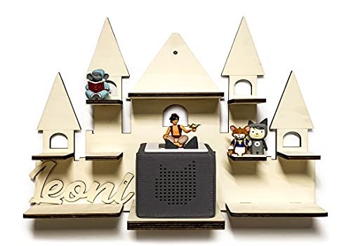 DIY Regal Schloss für die Musikbox passend für Toniebox Kinder Baby Zimmer zum selbst bemalen mit Wunschname tolles individuelles Geschenk Geburtstag DIY Regal Schloss für die Musikbox passend für Toniebox Kinder Baby Zimmer zum selbst bemalen mit Wunschname tolles individuelles Geschenk Geburtstag von DRYSSON