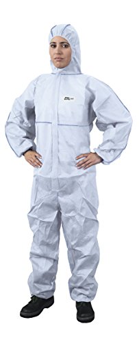 DS Safetywear Bekleidung ProSafeLight, Overall, 3XL, weiß, SMS von DS Safetywear