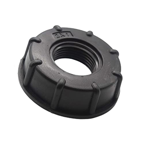 DS24 IBC Container Tank Zubehör Anschluss Adapter S60x6 -> Innengewinde IG | Außengewinde AG (S60x6 -> Innengewinde 1") von DS24