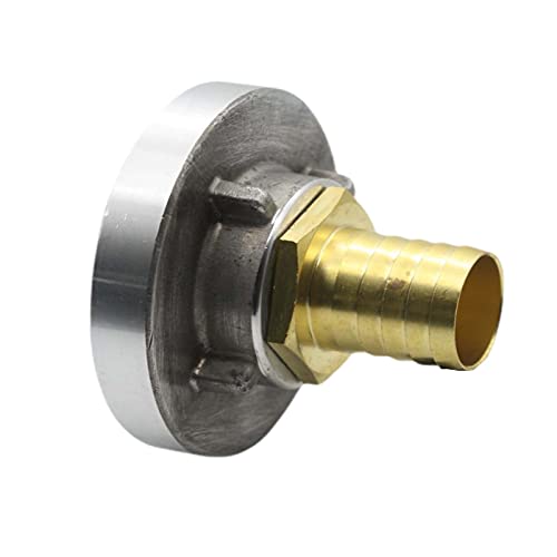 Storz A B D C Adapter Übergang Klick Schnellkupplung Reduktion IBC Kugelhahn (STORZ C -> Tülle Stutzen 38mm 1 1/2" Messing) von DS24