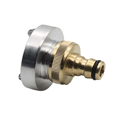 Storz A B D C Adapter Übergang Klick Schnellkupplung Reduktion IBC Kugelhahn (STORZ D -> Click-Anschluss Quick-Connect) von DS24