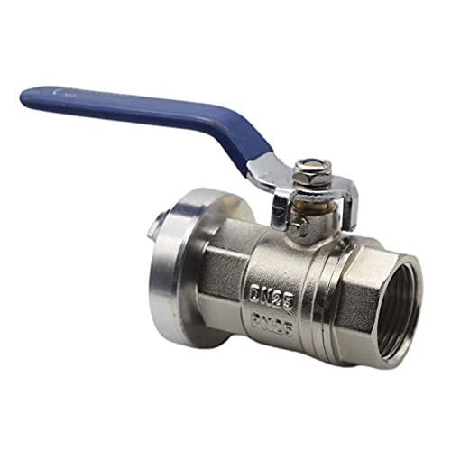 Storz A B D C Adapter Übergang Klick Schnellkupplung Reduktion IBC Kugelhahn (STORZ D -> Kugelhahn IG 1") von DS24