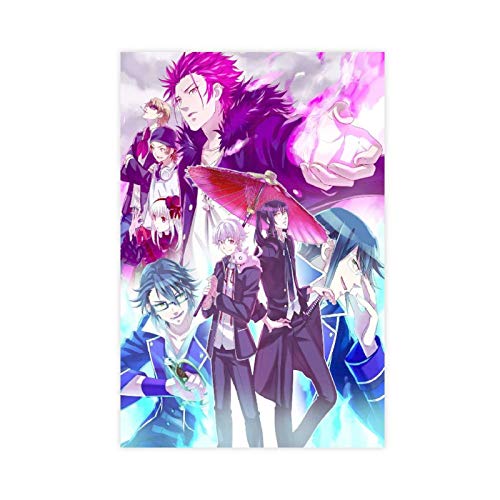 Anime K Project 5 Leinwand-Poster, Wandkunst, Dekordruck, Gemälde für Wohnzimmer, Schlafzimmer, Dekoration, 30 x 45 cm, ohne Rahmen Anime K Project 5 Leinwand-Poster, Wandkunst, Dekordruck, Gemälde für Wohnzimmer, Schlafzimmer, Dekoration, 30 x 45 cm, ohne Rahmen von DSADASD