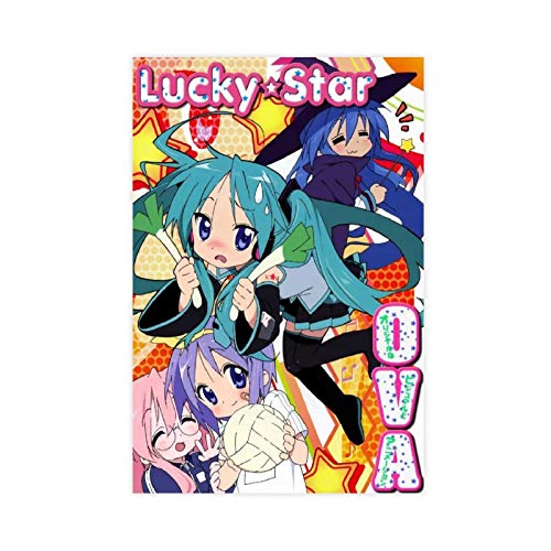 Anime Lucky Star 16 Leinwand-Poster, Wandkunst, Dekor, Bild, Gemälde für Wohnzimmer, Schlafzimmer, Dekoration, 30 x 45 cm, ohne Rahmen: Anime Lucky Star 16 Leinwand-Poster, Wandkunst, Dekor, Bild, Gemälde für Wohnzimmer, Schlafzimmer, Dekoration, 30 x 45 cm, ohne Rahmen: von DSADASD