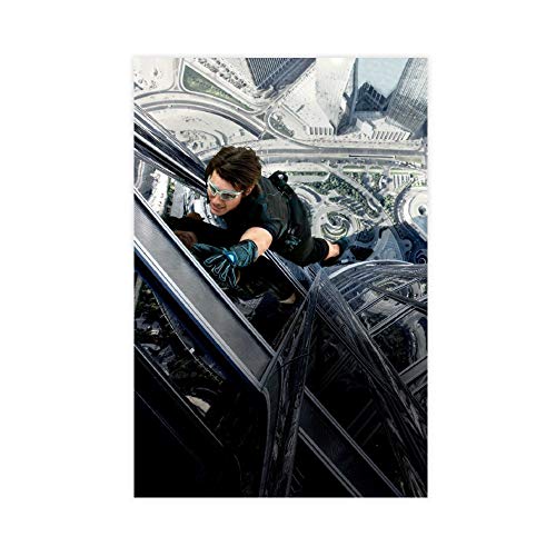 Film-Mission Impossible Ghost Protocol 1 Leinwand-Poster, Schlafzimmer, Dekoration, Sport, Landschaft, Büro, Raumdekoration, Geschenk, 30 x 45 cm, ohne Rahmen von DSADASD