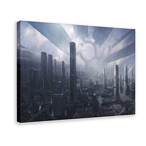 Game Mass Effect 32 Leinwand-Poster, Wandkunst, Dekor, Bild, Gemälde für Wohnzimmer, Schlafzimmer, Dekoration, 30 x 45 cm, Rahmen: von DSADASD