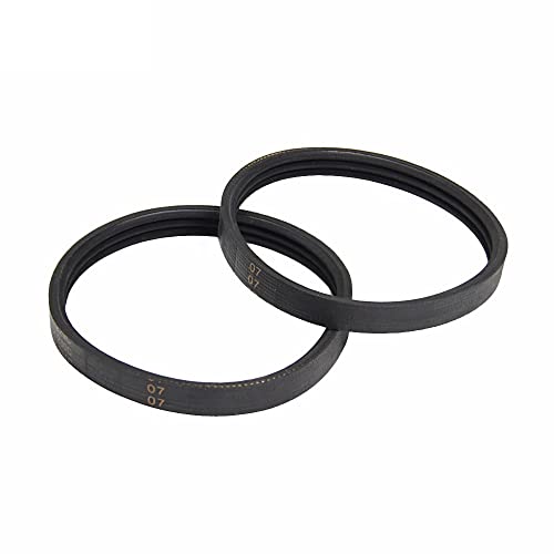 DSAINT 2 Stück Elektrohobel Antriebsriemen Gummi 3PJ Keilriemen for Black Decker KW712 TYP 1 / TYP 2 von DSAINT
