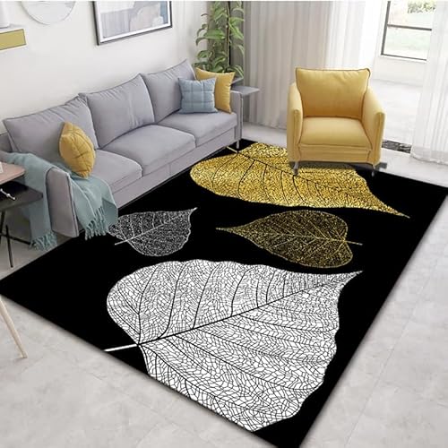 Teppich mit Pflanzen und Blumen, moderner botanischer Blumen-Teppich, weicher Kristallsamt, rechteckig, waschbar, rutschfest, Akzentmatte für Wohnzimmer, Schlafzimmer, Nachttisch, Küche, Büro Teppich mit Pflanzen und Blumen, moderner botanischer Blumen-Teppich, weicher Kristallsamt, rechteckig, waschbar, rutschfest, Akzentmatte für Wohnzimmer, Schlafzimmer, Nachttisch, Küche, Büro von DSAoTeng