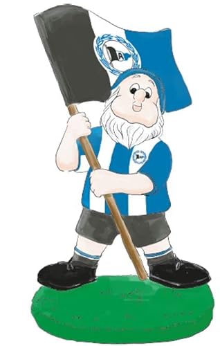 Arminia Bielefeld Gartenzwerg Zwerg ** Fahne groß ** von DSC ARMINIA BIELEFELD