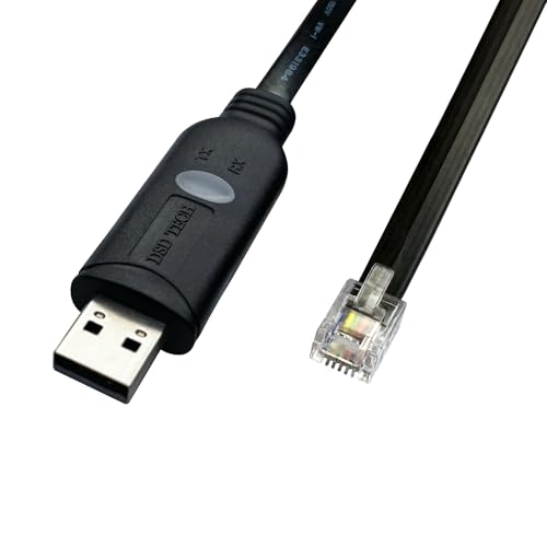 DSD TECH SH-RJ12C USB zu RJ12 6P4C RS232 Serielles Kabel für APC PDU ATS(5.9FT/1.8M) DSD TECH SH-RJ12C USB zu RJ12 6P4C RS232 Serielles Kabel für APC PDU ATS(5.9FT/1.8M) von DSD TECH