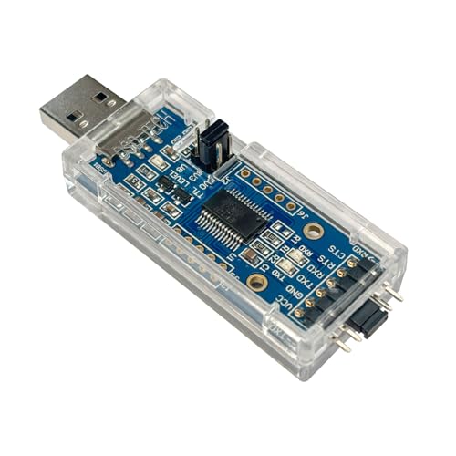 DSD TECH SH-U09C2 USB zu TTL Adapter Eingebauter FTDI FT232RL IC zum Debuggen und Programmieren von DSD TECH