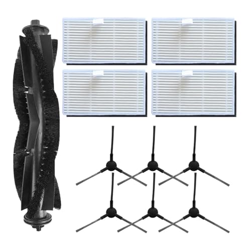 DSDBDNN 1 Satz Hauptrollenbürsten, Seitenbürsten, Filterersatz, kompatibel mit oder MONSGA MS1 MAX Roboter-Staubsauger, Haushaltsreinigungszubehör, Teile DSDBDNN 1 Satz Hauptrollenbürsten, Seitenbürsten, Filterersatz, kompatibel mit oder MONSGA MS1 MAX Roboter-Staubsauger, Haushaltsreinigungszubehör, Teile von DSDBDNN