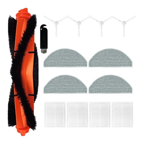 DSDBDNN 1 Set Hauptseitenbürste Hepa-Filter Mopptücher Lumpen Kompatibel mit Xiaomi E10 Roboter-Staubsaugerzubehör DSDBDNN 1 Set Hauptseitenbürste Hepa-Filter Mopptücher Lumpen Kompatibel mit Xiaomi E10 Roboter-Staubsaugerzubehör von DSDBDNN