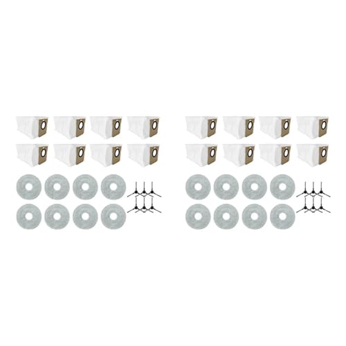 DSDBDNN 2er-Set Ersatzzubehör-Set, kompatibel mit JONR P20 PRO Roboter-Staubsauger, Staubbeutel, Seitenbürsten, Wischtuchteile DSDBDNN 2er-Set Ersatzzubehör-Set, kompatibel mit JONR P20 PRO Roboter-Staubsauger, Staubbeutel, Seitenbürsten, Wischtuchteile von DSDBDNN