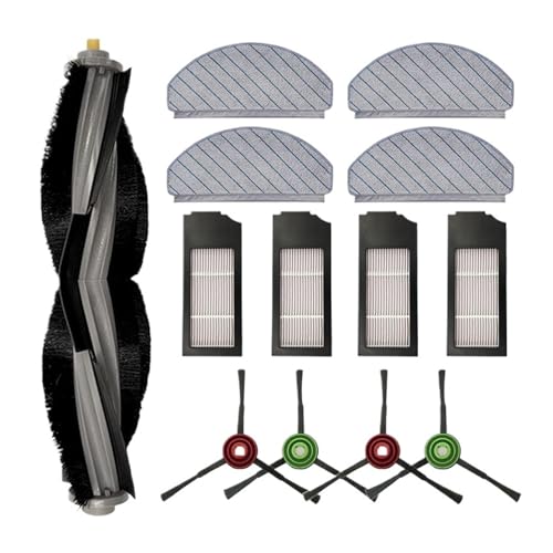 DSDBDNN Kehrroboter Hauptbürste Seite HEPA-Filter Zubehör Kompatibel Kompatibel mit X1 Plus T10 Staubsauger Accessori von DSDBDNN
