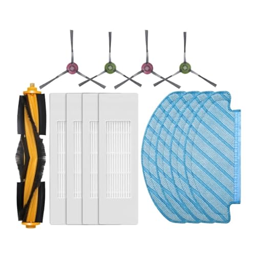 DSDBDNN Kompatibel mit Debot N10 / N10 Plus Roller Seitenbürste Hepa-Filter Mopptücher Roboter-Staubsaugerzubehör von DSDBDNN
