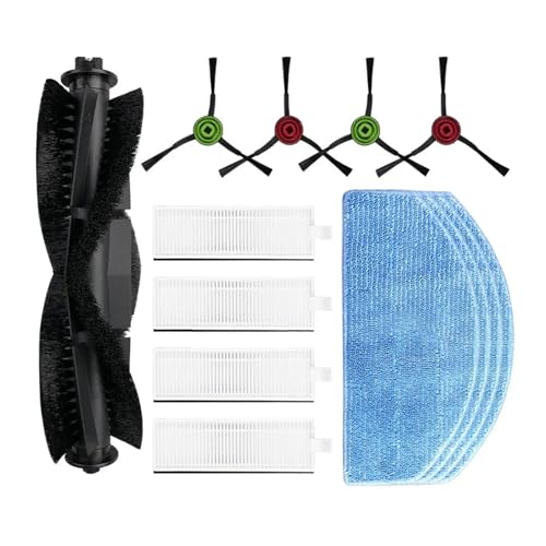 DSDBDNN Kompatibel mit V3 Absolut Roller Seitenbürste Hepa-Filter Mopptücher Roboter-Staubsaugerzubehör DSDBDNN Kompatibel mit V3 Absolut Roller Seitenbürste Hepa-Filter Mopptücher Roboter-Staubsaugerzubehör von DSDBDNN