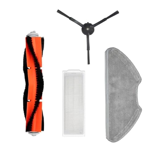 DSDBDNN Kompatibel mit Xiaomi Mi Robot Vacuum-Mop 2 Pro/Lite MJST1SHW MJSTL Filter Mopptuch Hauptseitenbürste Staubsaugerzubehör DSDBDNN Kompatibel mit Xiaomi Mi Robot Vacuum-Mop 2 Pro/Lite MJST1SHW MJSTL Filter Mopptuch Hauptseitenbürste Staubsaugerzubehör von DSDBDNN