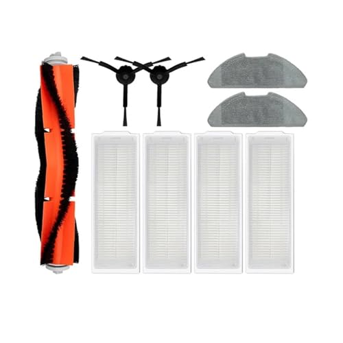 DSDBDNN Kompatibel mit Xiaomi Mi Robot Vacuum-Mop 2 Pro/Lite MJST1SHW MJSTL Staubsaugerzubehör Filter Mopp Hauptseitenbürste von DSDBDNN