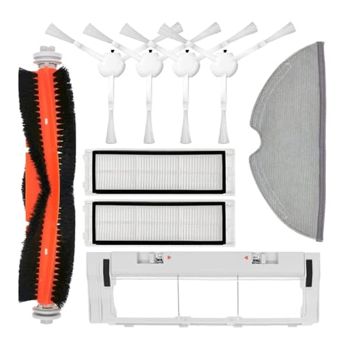 DSDBDNN Kompatibel mit Xiaomi Mijia 1C 2C 1T / F9 Roboter-Staubsauger. Hauptbürstenrandbürstenfilter. Ersatzzubehör DSDBDNN Kompatibel mit Xiaomi Mijia 1C 2C 1T / F9 Roboter-Staubsauger. Hauptbürstenrandbürstenfilter. Ersatzzubehör von DSDBDNN