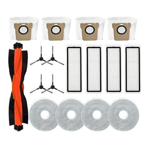 DSDBDNN Kompatibel mit Xiaomi Robot Vacuum X20 PRO / D102GL Staubsaugerteile Hauptrolle Seitenbürste Hepa-Filter Wischtuch Staubbeutel DSDBDNN Kompatibel mit Xiaomi Robot Vacuum X20 PRO / D102GL Staubsaugerteile Hauptrolle Seitenbürste Hepa-Filter Wischtuch Staubbeutel von DSDBDNN