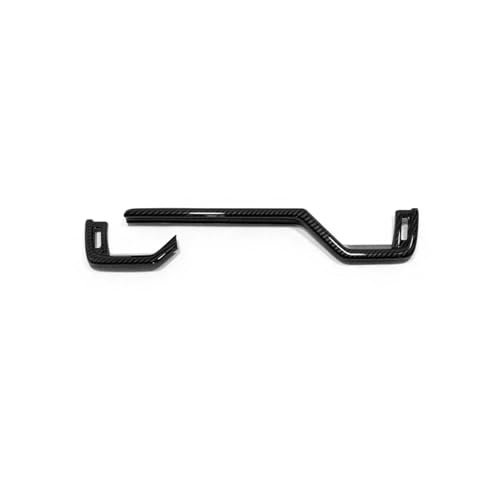 DSDBDNN LHD RHD Kompatibel mit Toyota RAV4 RAV 4 XA50 2019 2020 2021 2022 Auto-Armaturenbrett Zentrale Bedienleiste Carbon-Aufkleber Innenzubehör(LHD ABS carbonfiber) von DSDBDNN