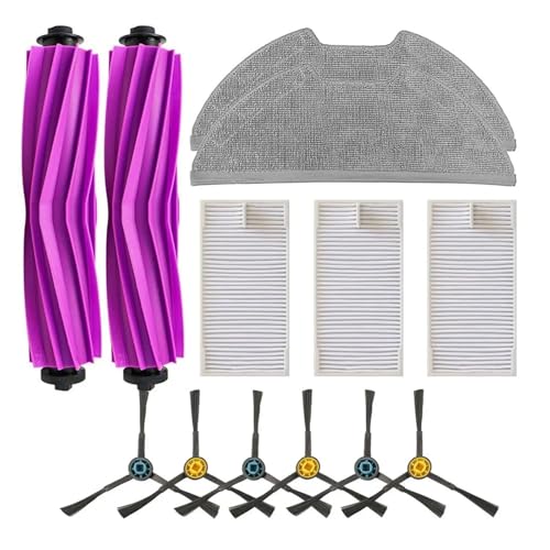 DSDBDNN Staubsaugerteile Rollenbürste Wischtuch Hepa-Filter Seitenbürstensatz Kompatibel mit Eureka E20 Plus Roboterstaubsauger Zubehör DSDBDNN Staubsaugerteile Rollenbürste Wischtuch Hepa-Filter Seitenbürstensatz Kompatibel mit Eureka E20 Plus Roboterstaubsauger Zubehör von DSDBDNN