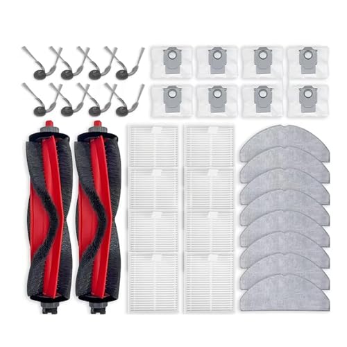 DSDBDNN Zubehörset kompatibel mit Deebot X11 Omni Roboterstaubsauger, Hauptseitenbürste, Hepa-Filter, Wischtuch, Staubbeutel von DSDBDNN