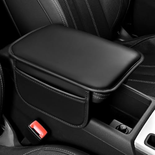 DSEEAK Auto Armlehnen Polster, für FIAT Panda 312 319 Hybrid Cross 2012-2022 Leder Mittelkonsole Auto Armlehnenschoner Wasserdicht Mittelarmlehne Pad mit Aufbewahrungstasche,C DSEEAK Auto Armlehnen Polster, für FIAT Panda 312 319 Hybrid Cross 2012-2022 Leder Mittelkonsole Auto Armlehnenschoner Wasserdicht Mittelarmlehne Pad mit Aufbewahrungstasche,C von DSEEAK