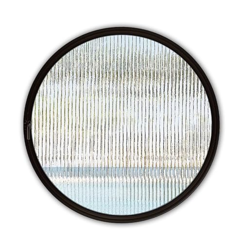 360° Hotel Metall Runde Gehärtetes Glas Fenster, Modern drehbar Lüftung RundFenster Mit Griff, Haus Beleuchtung Fenster, Gewerbe drehbar Dekorativ Fenster. von DSEWTEZXI