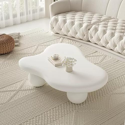 DSEWTEZXI Kleiner Couchtisch in schwarzer Wolkenform for das Wohnzimmer,Moderne weiße Couchtische mit Stauraum,einzigartiger minimalistischer Couchtisch,Couchtisch im Bauernhausstil. DSEWTEZXI Kleiner Couchtisch in schwarzer Wolkenform for das Wohnzimmer,Moderne weiße Couchtische mit Stauraum,einzigartiger minimalistischer Couchtisch,Couchtisch im Bauernhausstil. von DSEWTEZXI