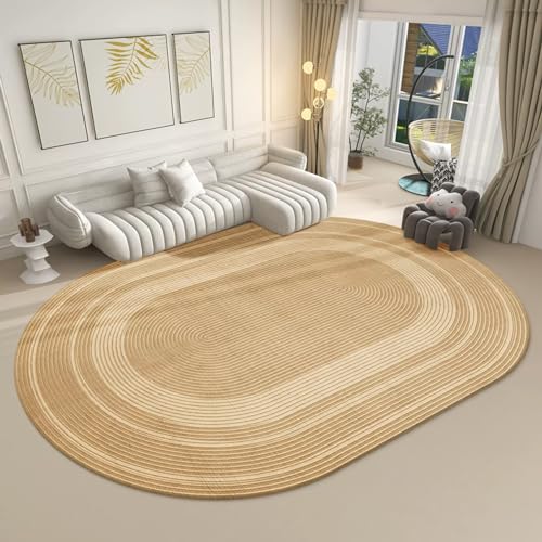 DSEWTEZXI Komfortabel Schmücken Schallschutz Rug, Drinnen Waschbarer Teppich, Wohnzimmer Anti-Rutsch Teppich, Einfacher Stil Schlafzimmer Teppich, Boden Schützen, Einfach Zu Säubern (Color : von DSEWTEZXI