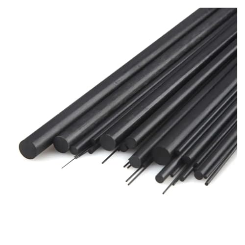 5 stücke/10 stücke Carbon Fiber Rod Durchmesser 1mm 2mm 3,0mm 4, 5mm 6mm Länge 500mm Für Rc Airplane Quadcopter(4.5mm 10pcs) von DSFDFDG