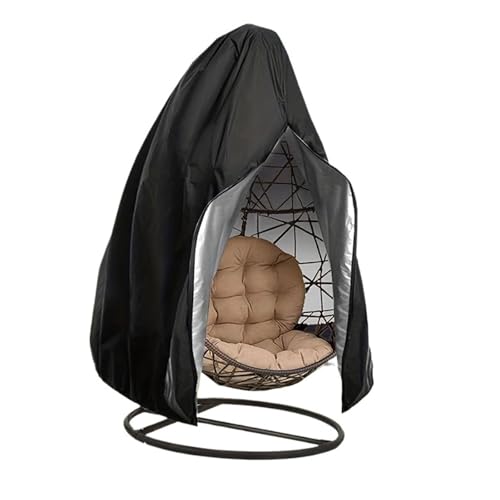 Eierstuhl-Bezug Mit Reißverschluss, 2er-Pack, Wasserabweisend, Robust, For Den Außenbereich, Eierstuhl-Ständerbezug Aus Korbgeflecht von DSFDFDG