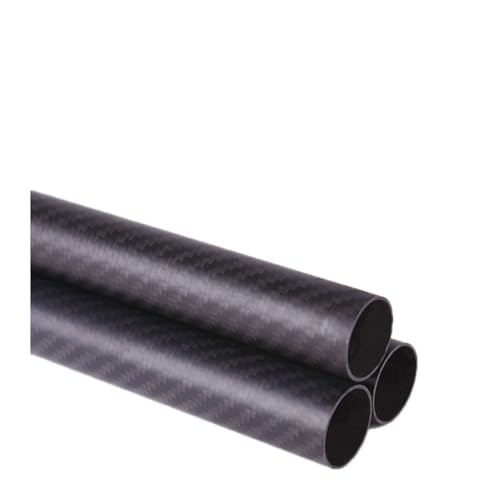 Vollcarbon-Rundrohr 500 mm Länge Twill Matt OD 10/12/14/15/16/18/20/22/25/26/28/30 Für Rc Airplane Quadcopter(2pcs 26x23.0mm) von DSFDFDG