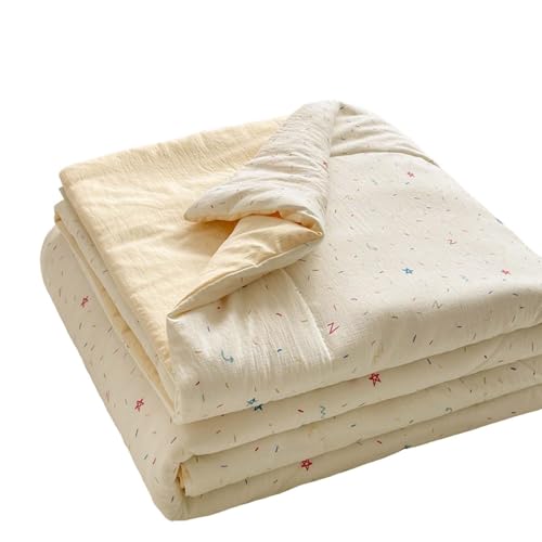 DSFHVBDD Sommerdecke Leicht Und Atmungsaktiv – Weiche Dünne Kuscheldecke Für Sofa, Bett Oder Reise, Sommerplaid Als Wohndecke Für Warme Nächte Und Klimatisierte Räume von DSFHVBDD