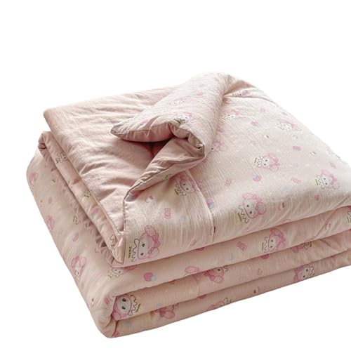 DSFHVBDD Sommerdecke Leicht Und Atmungsaktiv – Weiche Dünne Kuscheldecke Für Sofa, Bett Oder Reise, Sommerplaid Als Wohndecke Für Warme Nächte Und Klimatisierte Räume von DSFHVBDD
