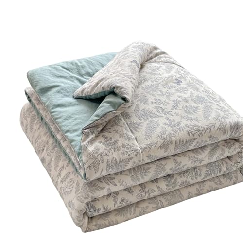 DSFHVBDD Sommerdecke Leicht Und Atmungsaktiv – Weiche Dünne Kuscheldecke Für Sofa, Bett Oder Reise, Sommerplaid Als Wohndecke Für Warme Nächte Und Klimatisierte Räume von DSFHVBDD