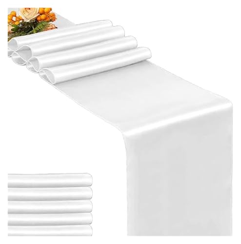 DSFIHJO Satin TischläUfer Bankett Hochzeit for Party-Event Home Dekoration Versorgung Tischdecke Abdeckung(Mint Green) von DSFIHJO