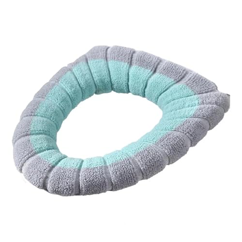 DSFIHJO toilettensitzbezug Toilettensitzkissen, weiche Textur, warm halten, Stoff, Toilettendeckelbezug, universelles elastisches Deckel-Sitzpolster, Badezimmerzubehör(Color-8) von DSFIHJO