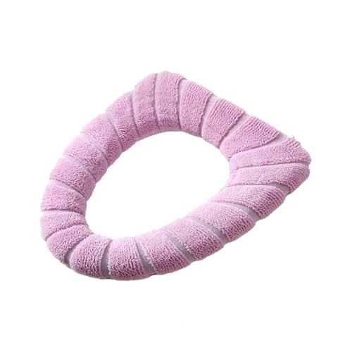 DSFIHJO toilettensitzbezug Toilettensitzkissen, weiche Textur, warm halten, Stoff, Toilettendeckelbezug, universelles elastisches Deckel-Sitzpolster, Badezimmerzubehör(Color-9) von DSFIHJO
