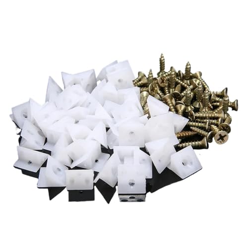 Winkelverbinder 100 Set Home Möbel Reparatur Keile for Brust Schublade Unten Durchhängen Kit Fix Ausbessern Hardware Winkelverbinder 100 Set Home Möbel Reparatur Keile for Brust Schublade Unten Durchhängen Kit Fix Ausbessern Hardware von DSFIHJO