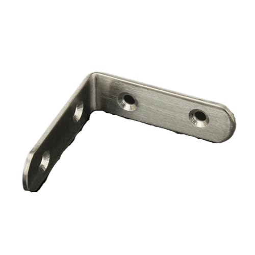 Winkelverbinder 10PCS Edelstahl Befestigungen Protector Ecke Stehen Unterstützung Möbel Hardware(65x65x20mm) von DSFIHJO